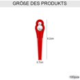 thumbnail image 2 of 100 Pcs Lames En Plastique De Rechange, Lame Coupe Bordure Tondeuse Gazon En Plastique Lames Pour Jardin Et Pelouse Coupe Bordures, 2 of 5