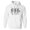 White, variant on Ballet Skeletons Hoodie Sweatshirt Unisex Large White