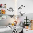 thumbnail image 2 of SUSSEXHOME Dinosaurs Metal Wall Art - Dino Decor for Kids Room or Nursery, Unique Dinosaur-Themed Home Decor, Modern Style (Set of 4), 2 of 6