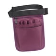 thumbnail image 4 of 2xNurse Riñonera Práctica Bolsa De Enfermera Con Múltiples Compartimentos Para Tijeras Pluma Herramienta Púrpura, 4 of 8