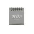 thumbnail image 1 of PVCS 2022 Desktop Calendar Student Portable Notepad Ornament Decoration Gray, 1 of 6