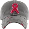 thumbnail image 2 of Pink Ribbon Vintage Ballcap, 2 of 5