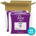 thumbnail image 5 of Poise Incontinence Pads for Women, Maximum Absorbency, Long, 84 Count (2Packs of 42) (Packaging May Vary), 5 of 9