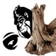 thumbnail image 3 of Decoraciones acero Peek-A-Boo volteando el signo metal Peeping Animal Wall Art Ornament (3), 3 of 8
