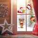 thumbnail image 5 of Extraíble Navidad Pvc Pegatina Estática Santa Elk Ventana Pegatinas Embellecer Calcomanías De Copo De Nieve Fiesta De Año Nuevo Vestido De Vidrio 9 Unids Serendint HA038518-00, 5 of 6