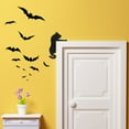 thumbnail image 4 of Opehuo Halloween Door Topper,Black Cat Door Frame Door Corner Decor,Hanging Cat Halloween Door Toppers Wall Decorations,Funny Cats Silhouette Decorative Sign for Cat Lovers Gifts,A, 4 of 7