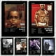 thumbnail image 2 of Imágenes de portada modernas Pop Hip Hop Rap Star Singer NAS BIG Music Album Poster Canvas Print Art Home Wall Decor Room Aesthetic, 2 of 5