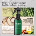 thumbnail image 3 of Spray para el crecimiento del cabello Aemerry Rosemary con agua de arroz y aceite de batana, 3 of 8