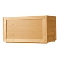 thumbnail image 1 of KFFKFF Bread Box for Kitchen Counter, Large Capacity Bamboo Bread Storage Container, Farmhouse Wooden Breadbox Organizer for Homemade Bread, Storage Holder Bin, 1 of 9