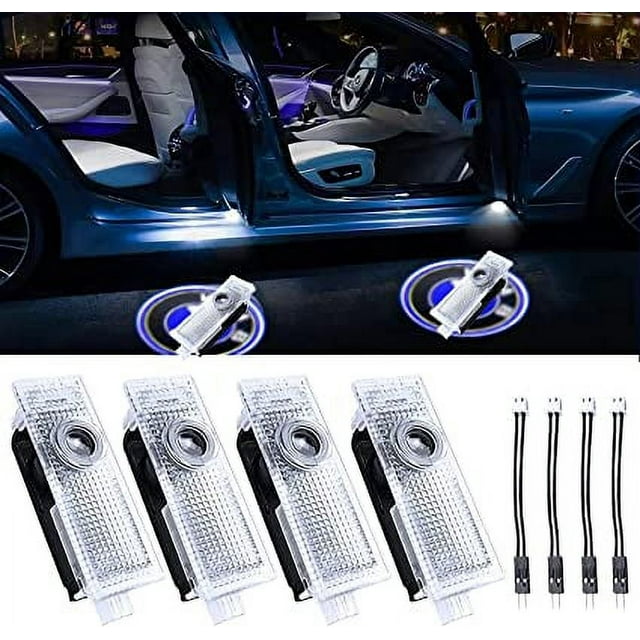 luces LED de bienvenida para puerta de coche, compatibles con 1/2/3/4/5/6/7/X1/X3/X4/X5/X6/X7/M3/M4/M5/M6 (Bxx)