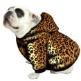 thumbnail image 1 of English Bulldog BIGGER THAN BEEFY Hoodie Sweatshirt - Fits 56 - 80 LB Dog - +20 Patterns to Choose From!, 1 of 3