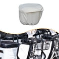 thumbnail image 1 of Colaxi Electric Bike Basket Cover Basket Dust Cover, Universal Sunproof Nylon Accessory Protector for Food Delivery Weekend Commute beige, 1 of 8