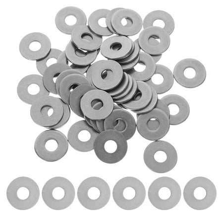 

50 Pcs Stainless Steel Gasket Metal Washers Stainless Steel Washers Washers for Bolts