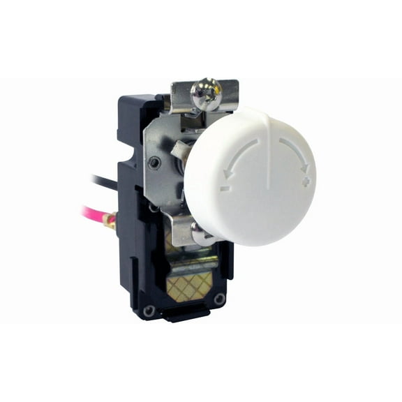 King Electric Single Pole Built-In Thermostat Kit, Bright White, TKIT-1BW