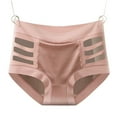 thumbnail image 2 of Women Boxers Briefs Mesh Panties for Women Seamless Briefs Comfy Breathable Body Shaper Shapewear Underwear XL, 2 of 5