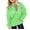 Green, variant on Girls Boys Hoodie Long Sleeve Pullover Plain Casual Elegant Tops Loose Long Sleeve Winter Girl Hoodie