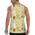 thumbnail image 3 of Easygdp Animal Tree Men's Tank Top, Sleeveless Muscle T Shirts, Breathable, Quick-Dry, Loose for Gym, Running, Fitness - XX-Large, 3 of 9