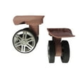 thumbnail image 6 of yotijay 2Pcs Luggage Wheels Suitcase Casters Replacement Swivels Wheel Sturdy Silent Rose Golden, 6 of 9