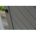 thumbnail image 3 of Millbrooke 36x84 Diagonal Vinyl Barn door kit City Grey, 3 of 4