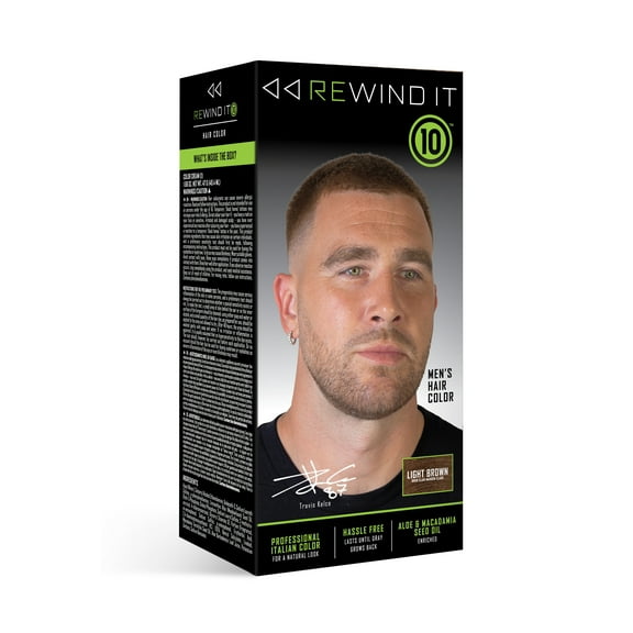 REWIND IT 10 Light Brown Men's Hair Color
