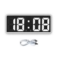thumbnail image 1 of LCXmlly Hanging Laundry Bag Electronic Clock Set 12/24 Hour 5 Levels Brightness Snooze Function Night Mode, 1 of 6
