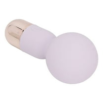 NestledNature Women's Vibration Handheld Massager Wand - Cordless Electric Mini Vibrating Massager With 9 Levels, Silicone Wand To Reduce Pain