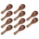 thumbnail image 3 of Cucharas Pequeñas De Madera, Cucharadita De Miel De Madera Maciza De Superficie Lisa No Tóxica Para Té Para Café, 3 of 7