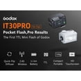 thumbnail image 4 of Godox iT30pro F Mini Flash para Fujifilm TTL HSS, 4 of 8