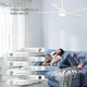 thumbnail image 2 of entiladores De Techo Con Luz Y Control Remoto 142cm Xtellar blanco, 2 of 4