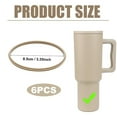 thumbnail image 6 of BYNNIX 6pcs Functional Silicone Seal Gaskets Replacement for 40oz Tumblers Lid Suitable for 40oz Water Bottles, 6 of 9