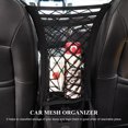 thumbnail image 3 of Irfora Organizador de malla para coche Bolsa de red para el respaldo del asiento Barrera del asiento trasero Niños Niños Bolso de tejido para perros y mascotas Soporte para monedero Bolsa de red para Irfora Organizador de almacenamiento, 3 of 7