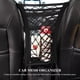 thumbnail image 3 of Irfora Organizador de malla para coche Bolsa de red para el respaldo del asiento Barrera del asiento trasero Niños Niños Bolso de tejido para perros y mascotas Soporte para monedero Bolsa de red para Irfora Organizador de almacenamiento, 3 of 7