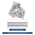 thumbnail image 3 of Set De Mancuernas C/ discos 20 kg Altera  BS-20-PL Color Plata, 3 of 7