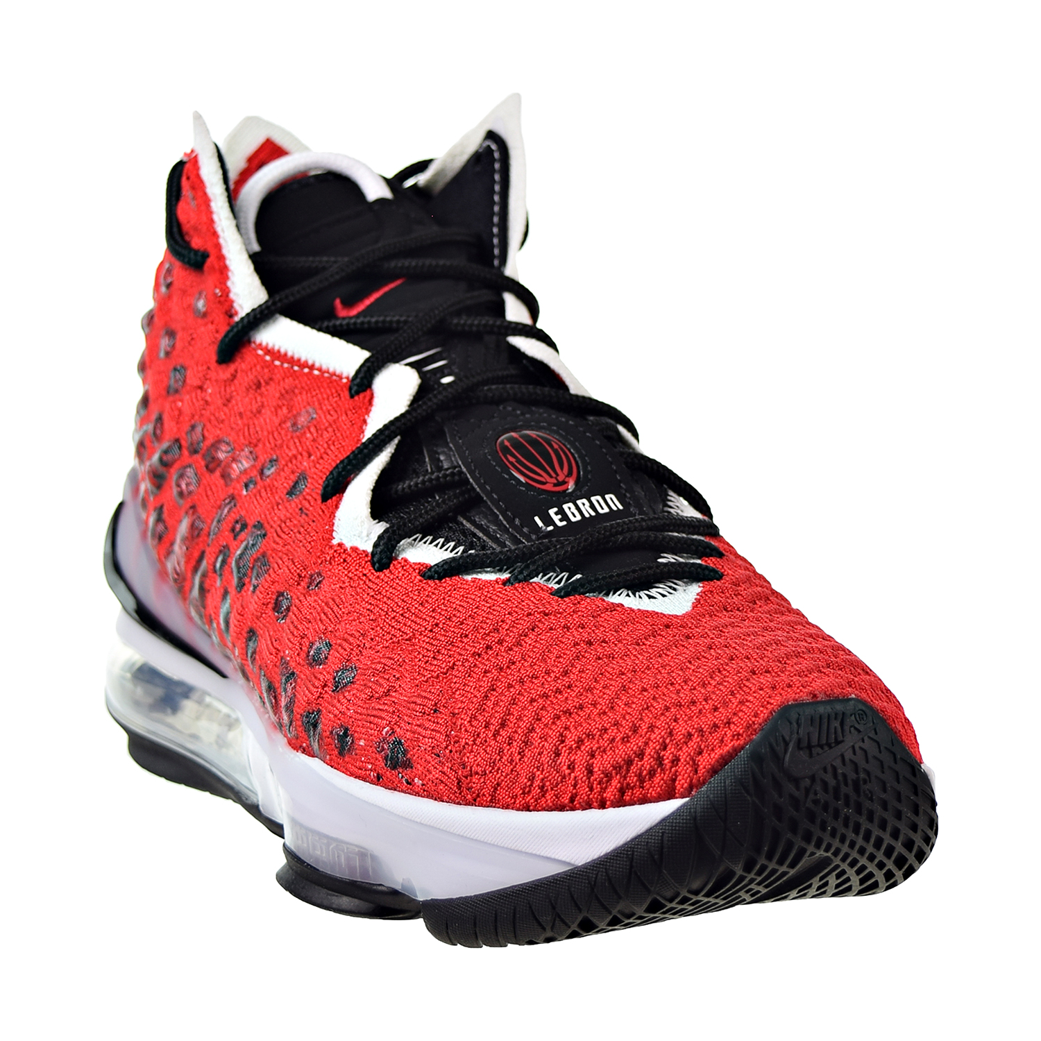 Nike LeBron 17 "Uptempo" Men's Basketball Shoes University Red-Black bq3177-601 - image 2 of 6