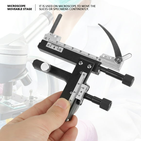 Étrier Mobile de Microscope, Étape Mobile Durable de Microscope, Plastique Métallique pour le Microscope de Tranches de Déplacement