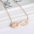 thumbnail image 6 of Personalized Custom Infinity Pet Dog Engrave Name Chain Pendant Necklace, 6 of 9