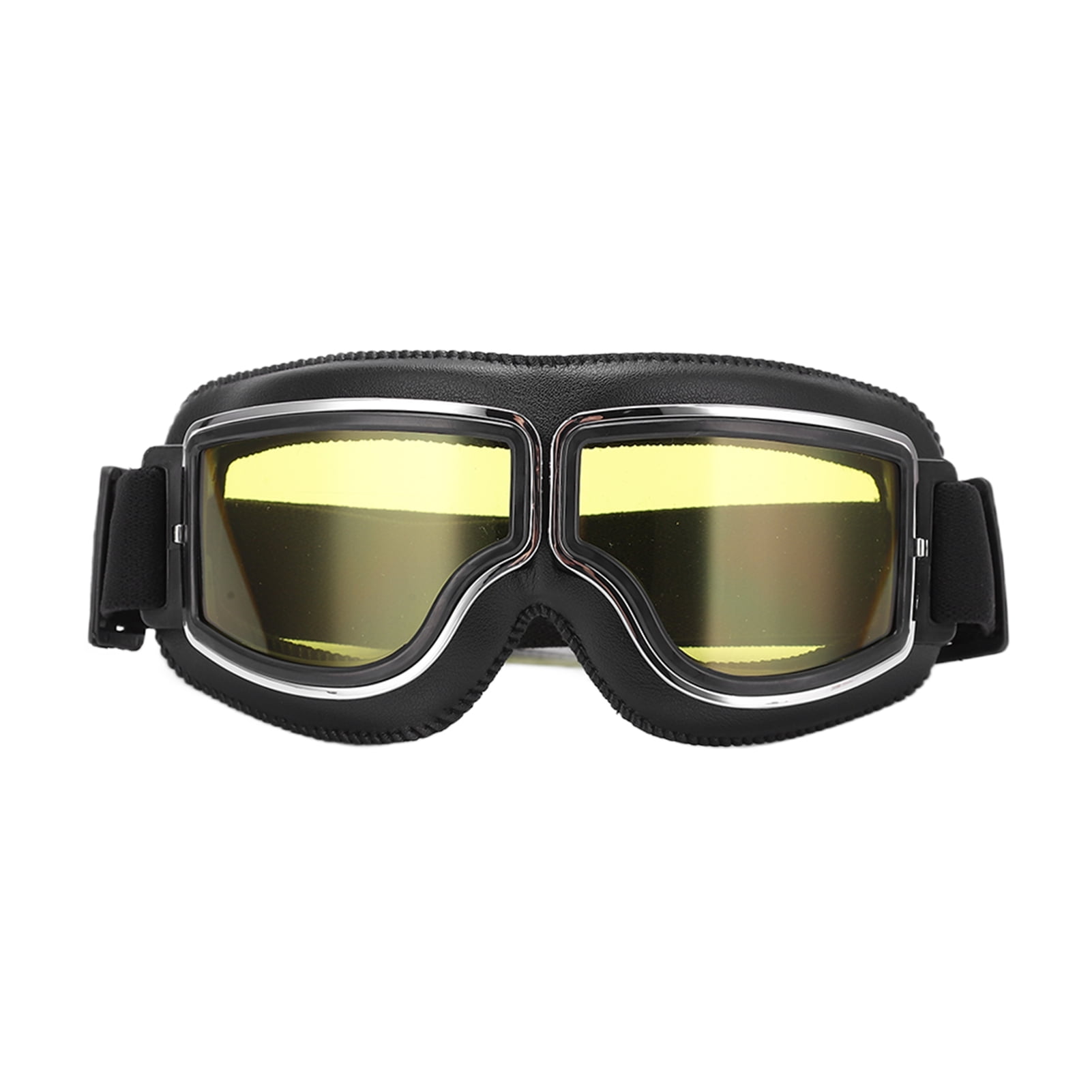 BOLLFO Motocross Goggles (Unisex Adult) - 100% UV400, Windproof, Scratch Resistant, Multi-Color/Clear Lenses