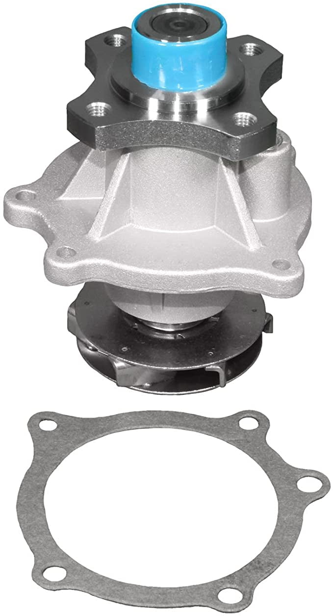 Impeller Gasket ACDelco 251-713 GM Original Equipment Water Pump Kit with Thermostat Housing and Bolts Seals Bearing Pulley Inlet 
