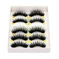 thumbnail image 2 of GHSOHS Eyelashes 5 Pairs Natural False Lashes Eyelash Eyelashes Black Curling Lash Clusters Lash Extension Stage Party Daily Use Eyelashes Lashes Makeup, 2 of 8