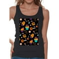 thumbnail image 1 of Awkward Styles Halloween Sleeveless Shirt Sweet Candies Tank Top for Women, 1 of 4