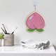 thumbnail image 4 of Toalla de mano de frutas y verduras | Colgante, aterciopelado, grueso, absorbente, sin pelusa | Lindo diseño de dibujos animados para baño, cocina, niños, adultos | Poliéster suave | 1 paquete, 4 of 6