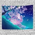 thumbnail image 1 of Tapiz de Flor de Durazno ABPHQTO decoración de pared 150x200 cm, 1 of 3
