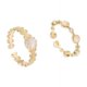 thumbnail image 2 of Anillo de traje femenino retro nicho personalidad anillo de perla anillo estilo frío alto sentido joyería de mano, 2 of 6