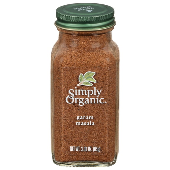 Simply Organic Garam Masala, 3 oz Bottle