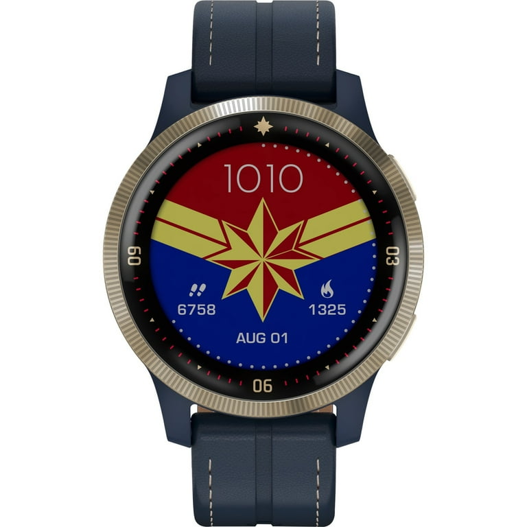 その他 GARMIN - Garmin Legacy Hero Series:Captain Marvel Garmin Legacy Hero Series Smartwatch, Captain Marvel