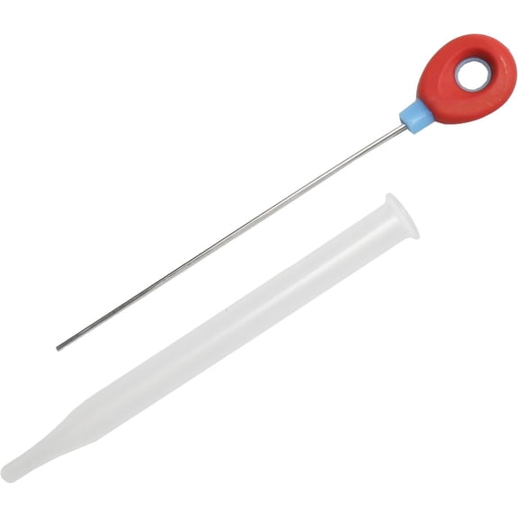Chef Craft Cake Tester with Cover, 6-Inch Stainless Steel Wire Reusable Cake Doneness Testing Stick