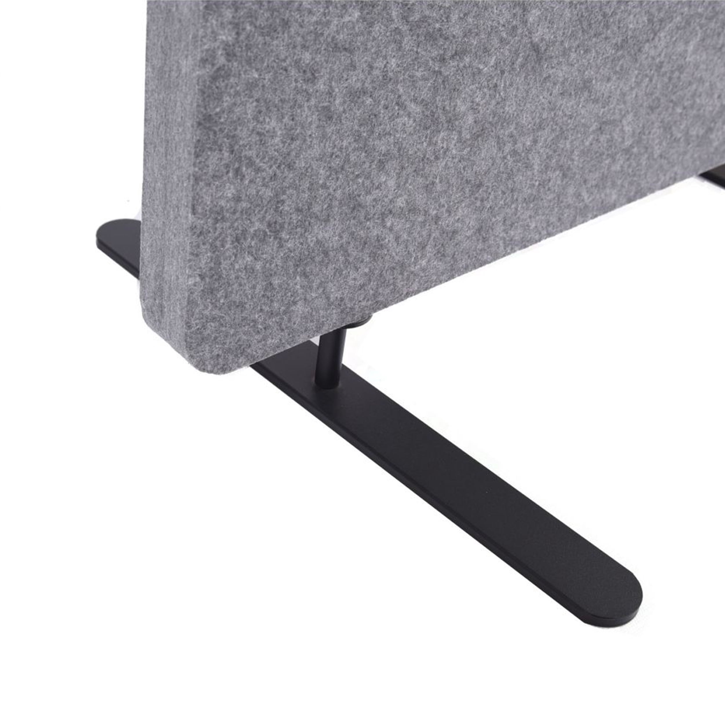 ReFocus™ Raw Freestanding Acoustic Room Divider 3 Pack – Reduce Noise and Visual Distractions with this Lightweight Room Separator (Castle Gray, 24" X 62")