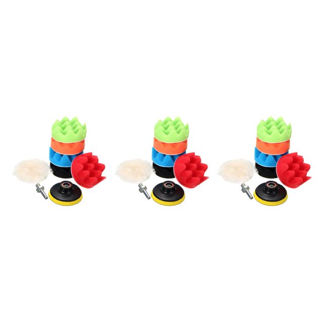 Scienceny 8 unids/set M14 almohadilla de pulido autoadhesiva Kit portátil reutilizable pulido automotriz lijado discos de encerado 3 pulgadas Type1 NO1 Scienceny CBP268460