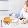 thumbnail image 5 of 2 Pcs Funny Rotating Horses Toy Plastic Electric Carriage Shape Toy Kids Toy, 5 of 5