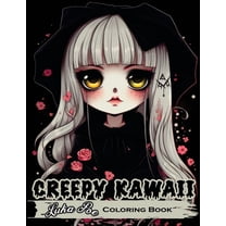 Pop Manga Cute and Creepy Coloring Book (Paperback) - Walmart.com